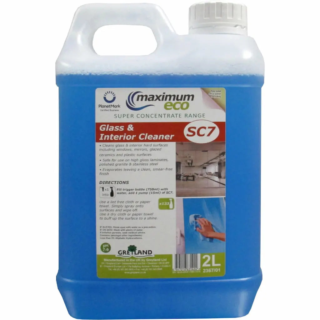 Maximum Eco SC7 Glass & Interior Cleaner 2L