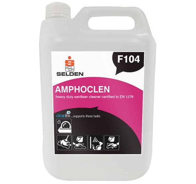 Selden F104 Amphoclen Sanitiser 5L