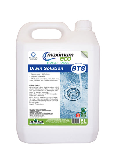 Maximum Eco BT8 Drain Solution 5L