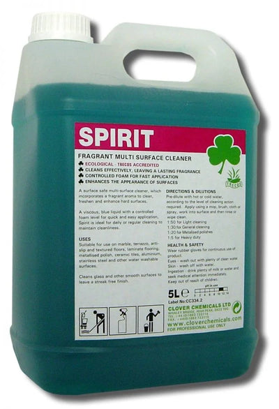 Spirit Fragrant Multi Surface Cleaner 5L