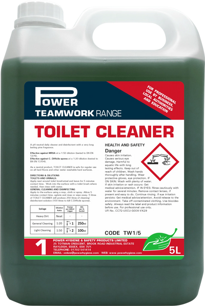 Power Teamwork Toilet Cleaner 5L