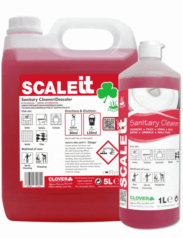 Clover ScaLEtt Sanitary Cleaner & Descaler 5L