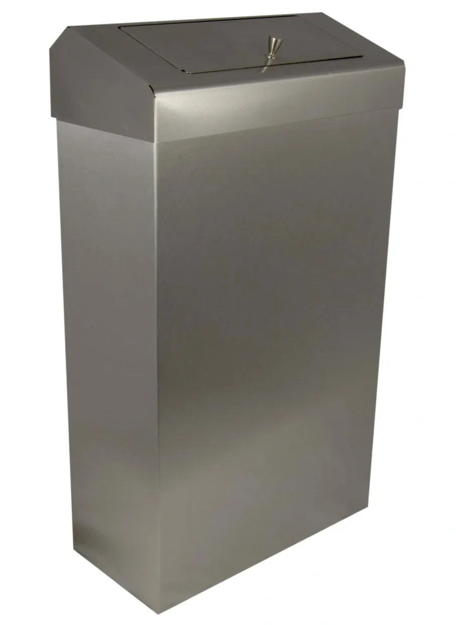 Brushed Stainless Steel 30L Sanitary Bin
