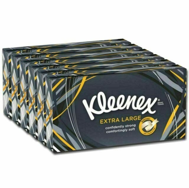 Kleenex Mansize Tissues – 6 Boxes