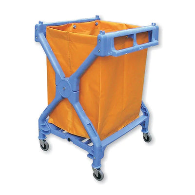 Large X-Frame Folding Laundry & Waste Cart 178L