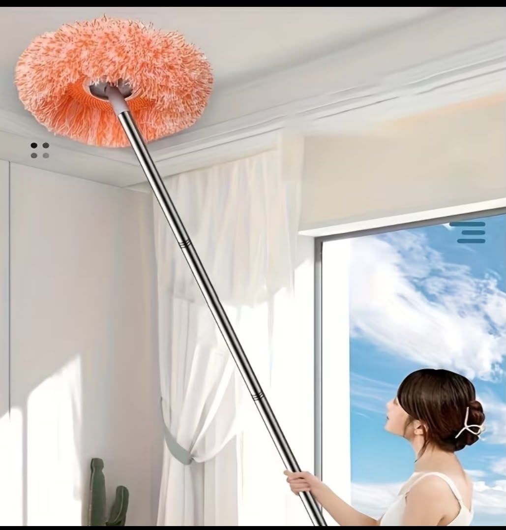 Long Handle Ceiling & Wall Cleaning Mop 1pc