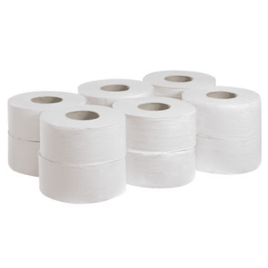 Mini Jumbo 2-Ply Toilet Rolls 200m – 12 Rolls