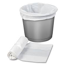 White Pedal Bin Liners – 1,000