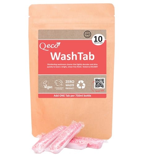 Q-Eco WashTab Washroom Cleaner Tablets – Pack of 10