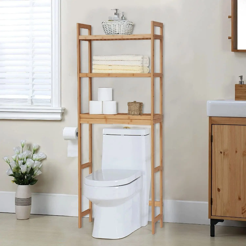 6 style bathroom storage racks and cabinets - over the toilet space saving storage