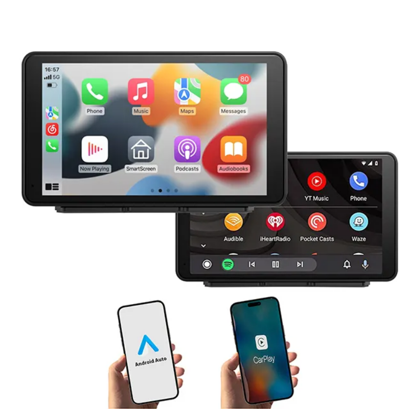 7inch carplay screen - wireless carplay screen, universal for cars