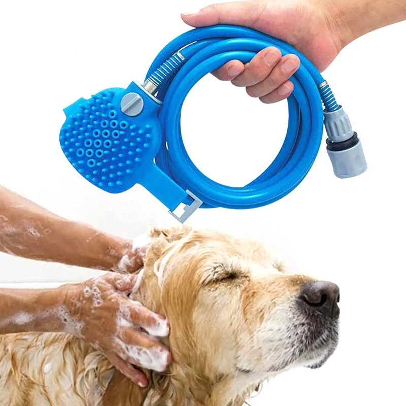 Shower/hose attachment for effective pet bathtime