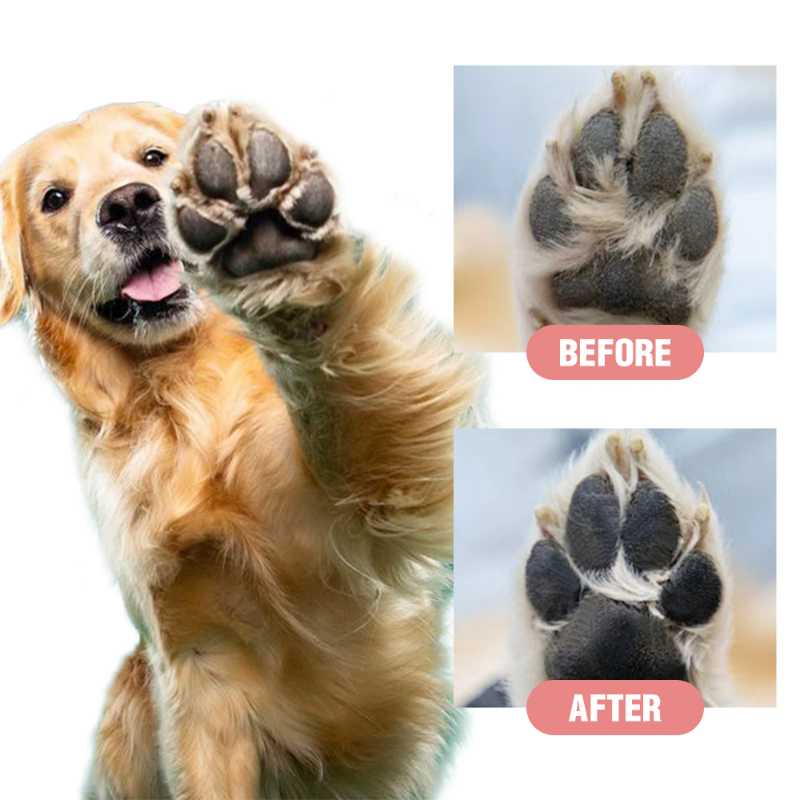 Fast foam pet paw cleaning tool - soothing cleaning balm