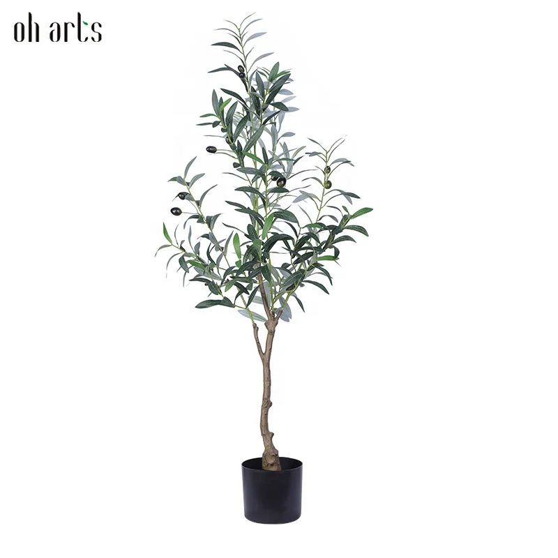 Fake decorative trees for gap filling - 5 tree designs in pots