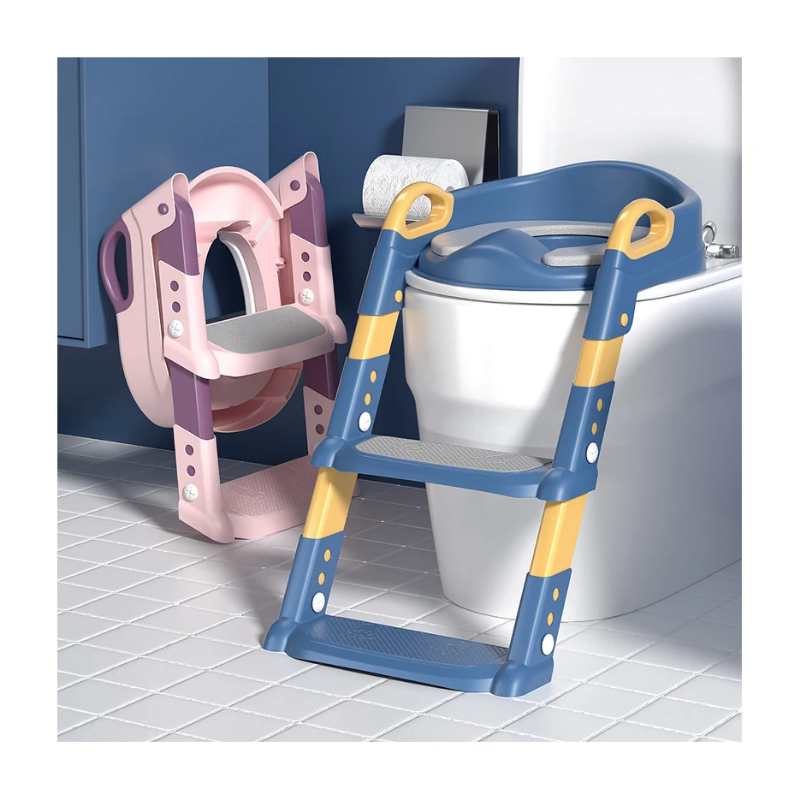 Potty training step stool for toddlers - collapsible and easy set up