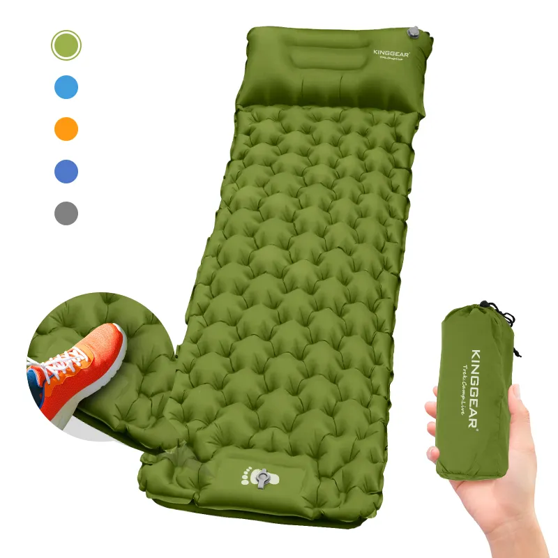 Ultra-light inflatable camping bed - comfortable sleeping pads