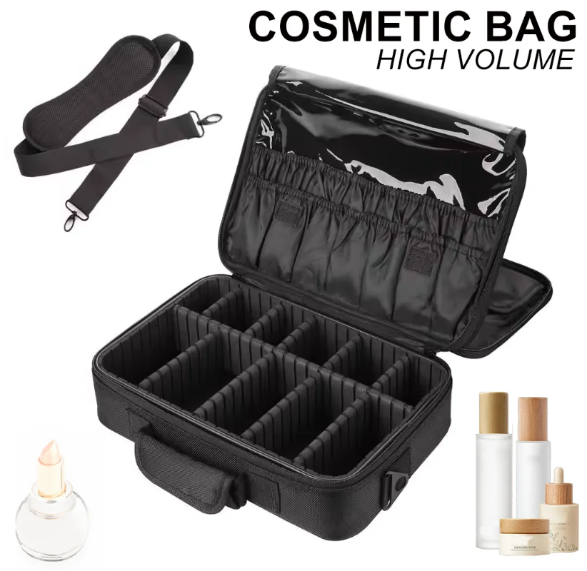 Large volume makeup storage bag in 8 different sizes - perfect for all makeup enthusiasts