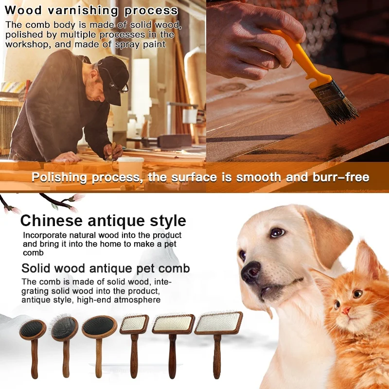 Amazing selection of pet grooming brushes, rakes, combs and more