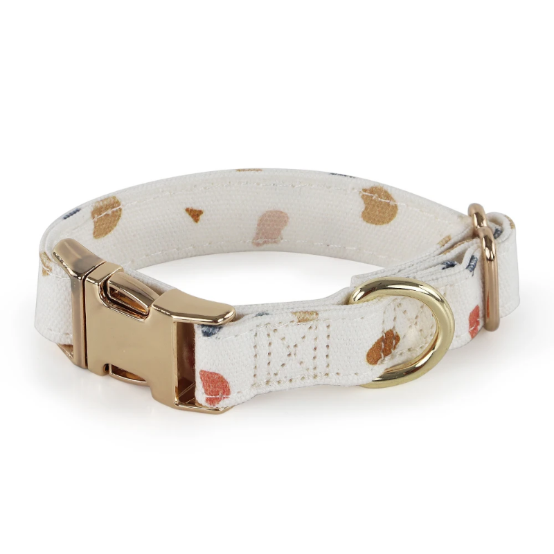 Adorable and aesthetic collar, leash and bag set