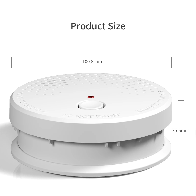 Easy to install smoke detector fire alarm