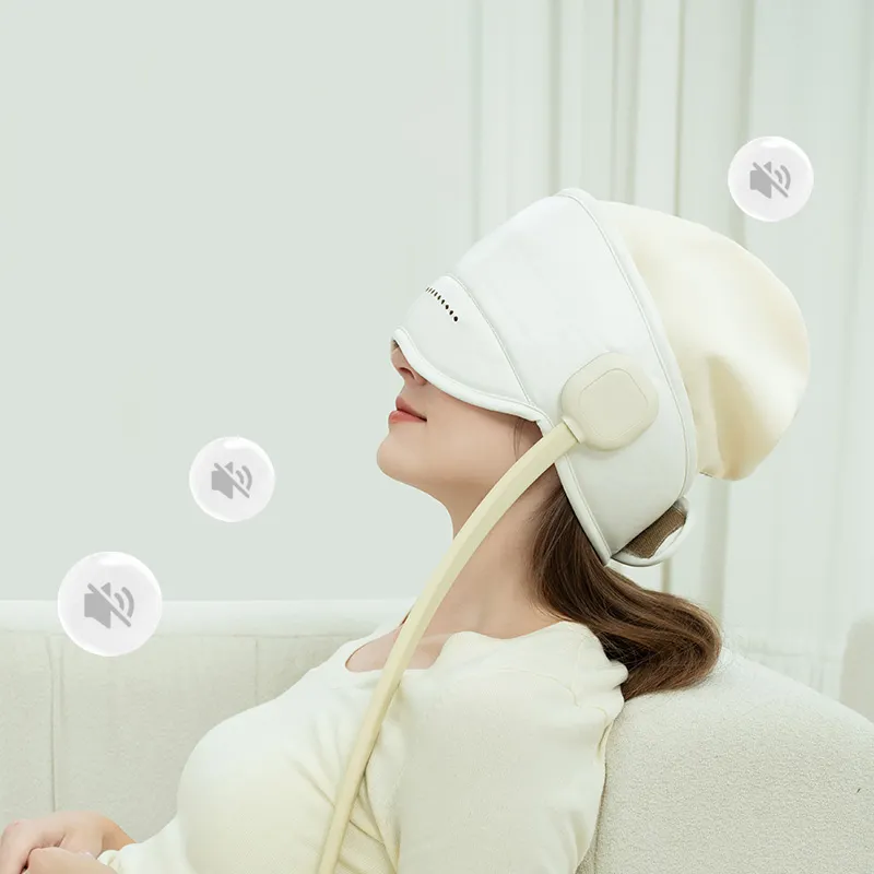 4 modes massaging mask, breathable and stretchy material for ideal comfort