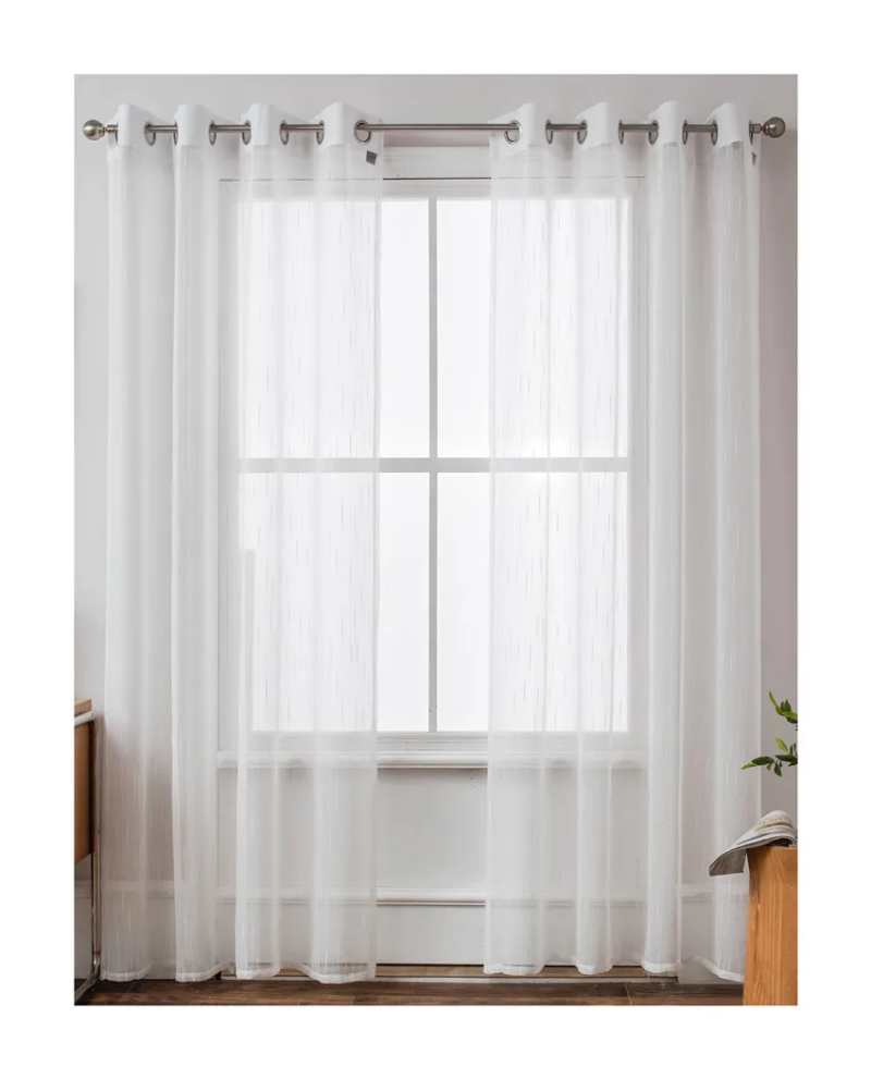 Luxury sheer, soft polyester decorative curtains