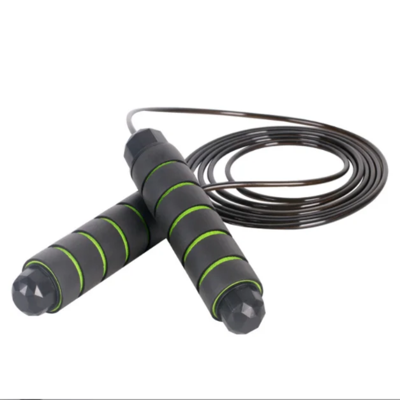 Anti slip foam handle skipping rope, weighted skipping rope for muscle training