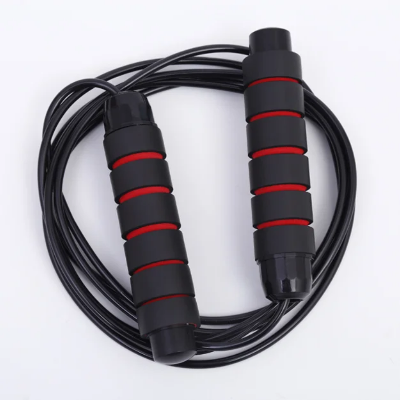 Anti slip foam handle skipping rope, weighted skipping rope for muscle training