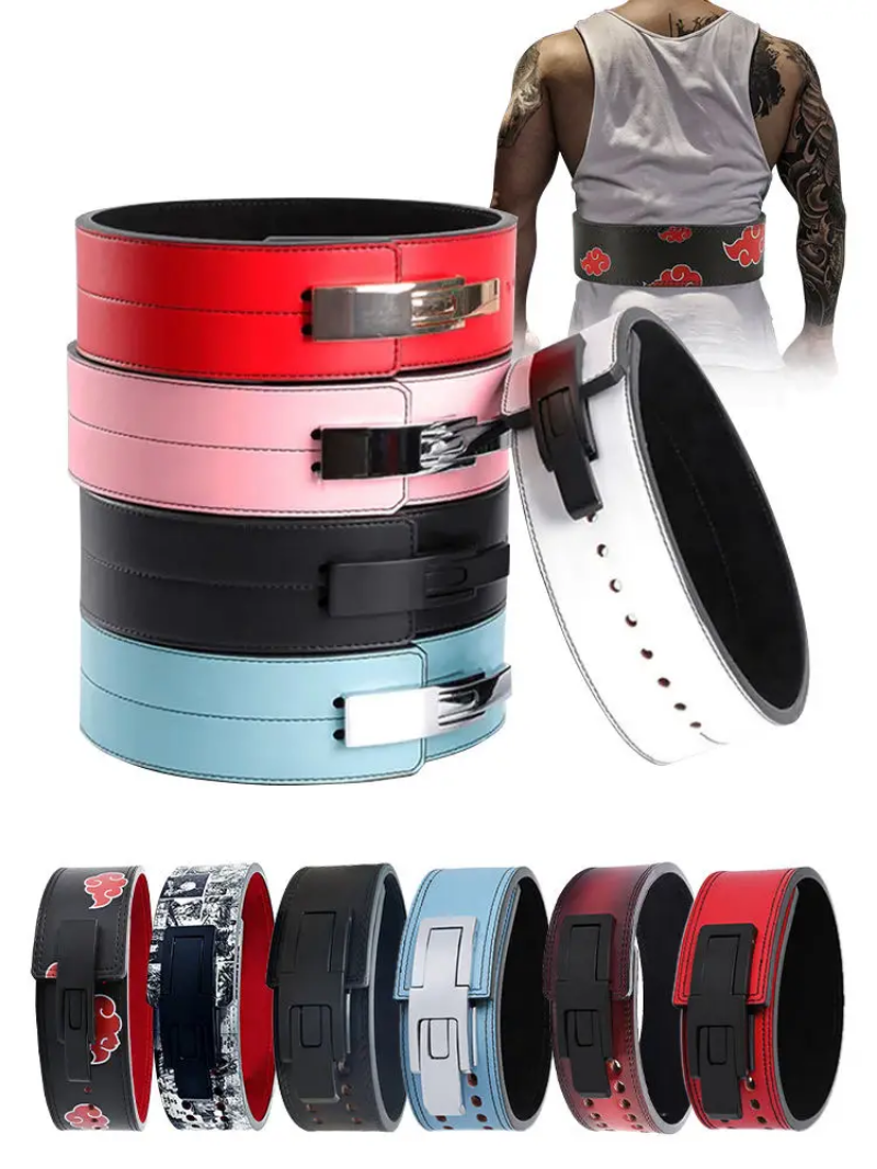 Heavy duty weight belt for weight lifters for lumbar support