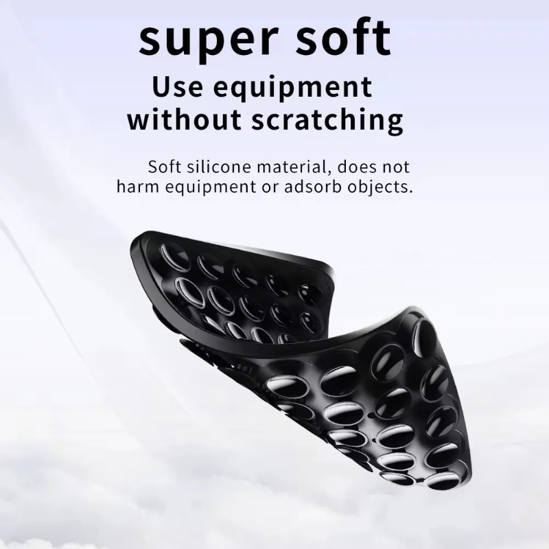 Super soft silicone suction cup phone grip - multi surface application