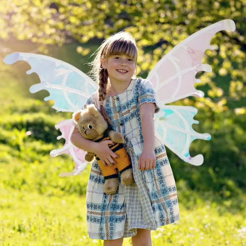 Gorgeous adjustable fairy wings for make-believe play