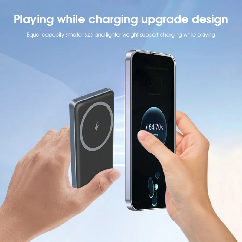 20W super fast charger, magnetic portable charger - wireless