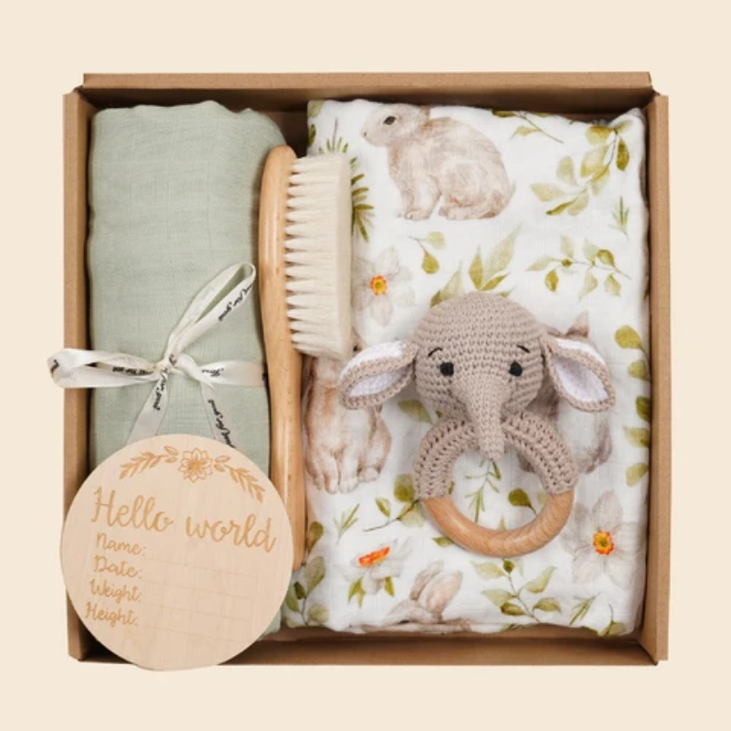 Gorgeous newborn gift set for new parents