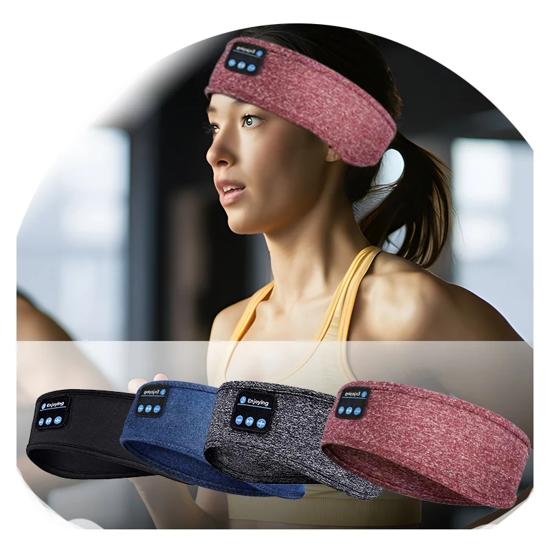 Ultra comfort Bluetooth headband for gym an sleeping - machine washable