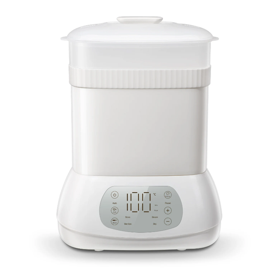 700W bottle steam steriliser - large capacity to sterilise baby essentials