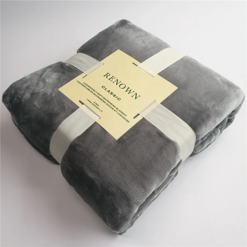 Fleece decorative throw blanket - 4 sizes available