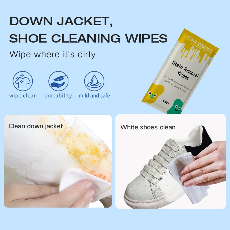 30pc box stain removal wipes, rapid and effective quick cleaning