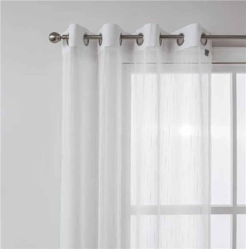 Luxury sheer, soft polyester decorative curtains