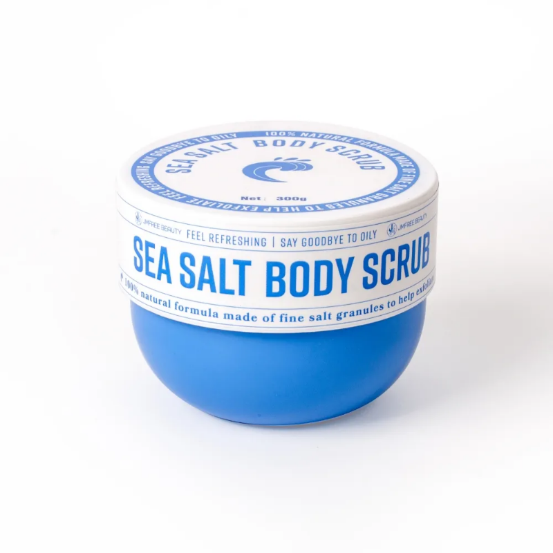 300g natural ingredients sea salt body scrubs for effective exfoliation