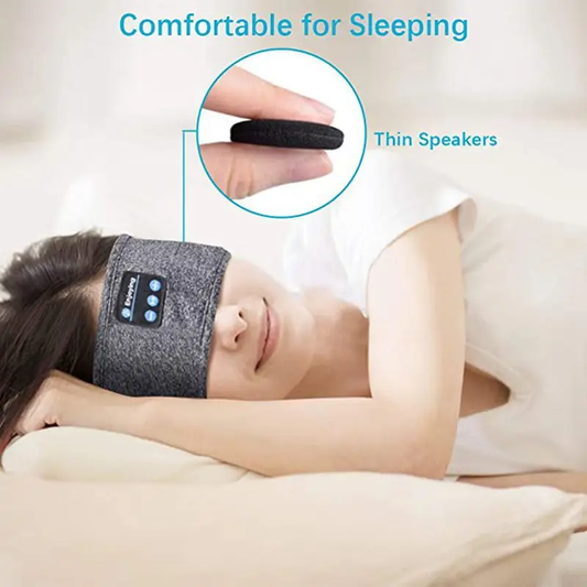 Ultra comfort Bluetooth headband for gym an sleeping - machine washable