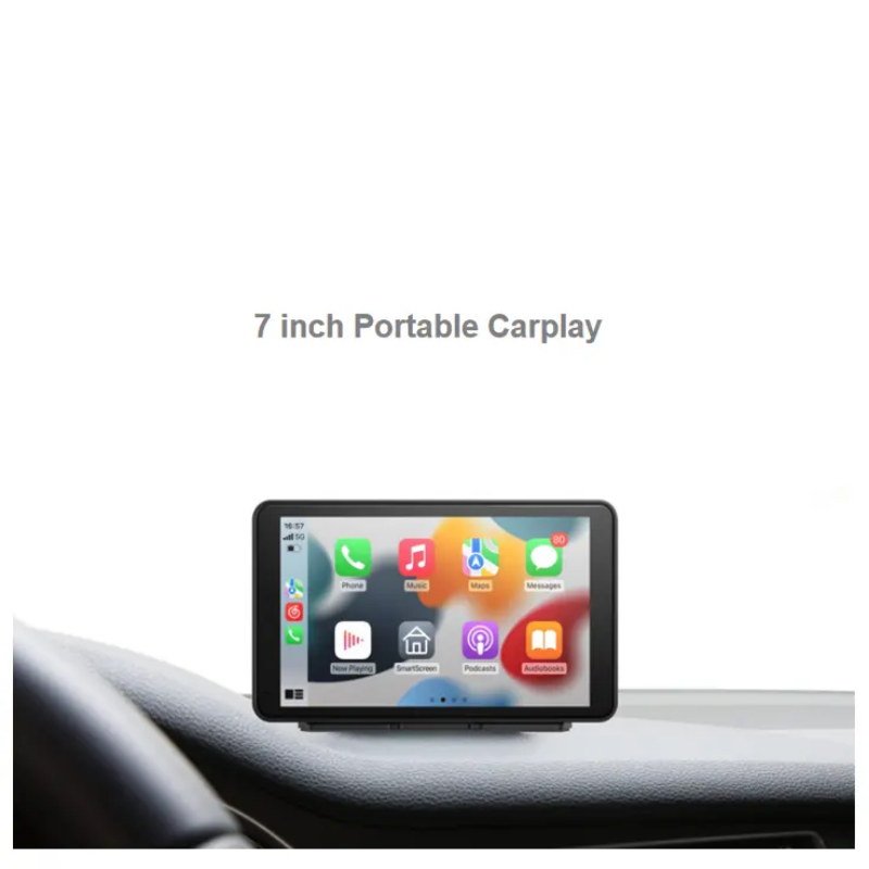 7inch carplay screen - wireless carplay screen, universal for cars