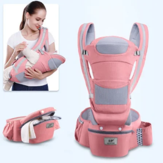 Multifunctional baby carrier for front and back carrying