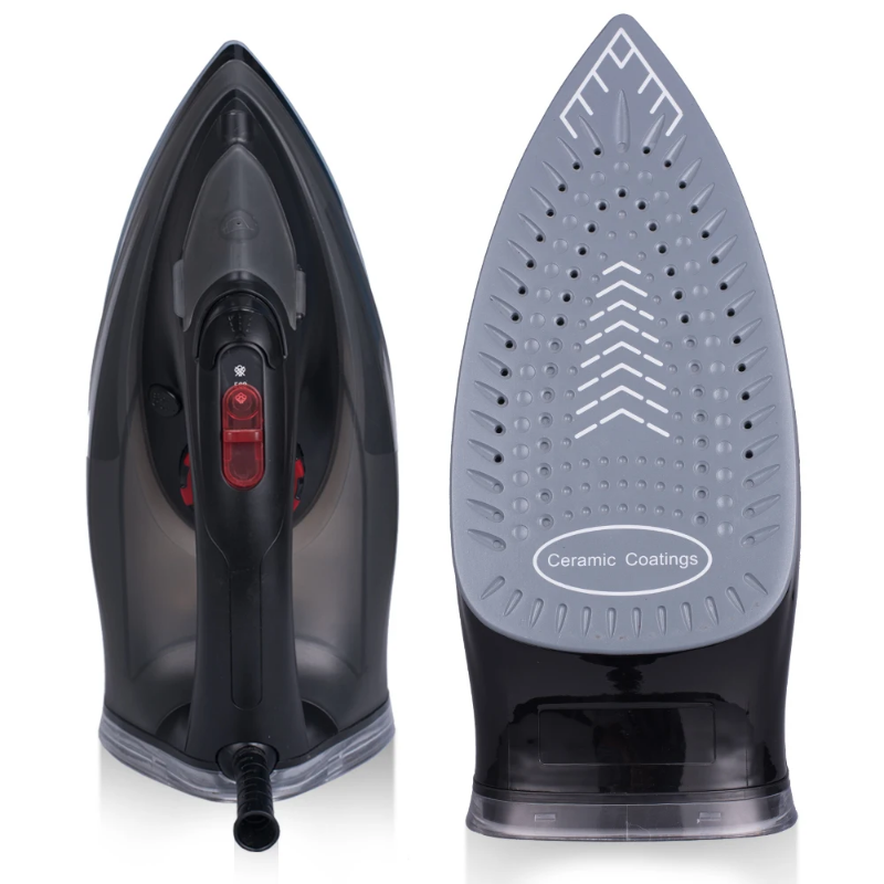 High performance, fast heating iron with self cleaning technology