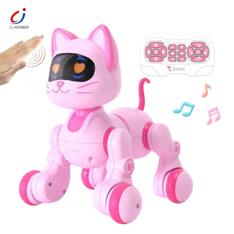 Remote control touch sensitive cat - dancing and walking toy