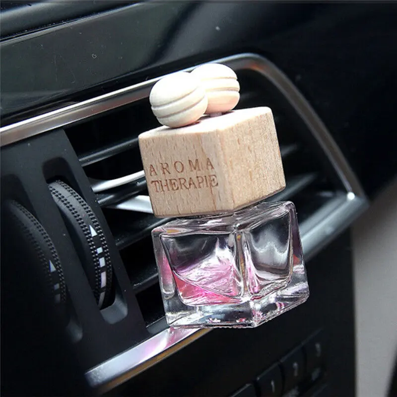 Car interior air freshener - Simplistic glass bottle design