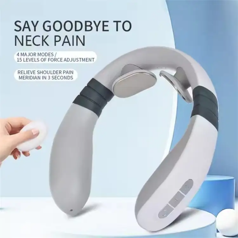 Hot compress kneading massage tool for neck, head and arms