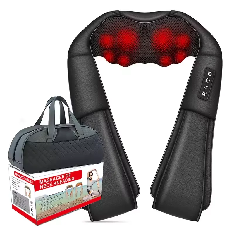 Portable heated massager - deep muscle and tissue strain relief