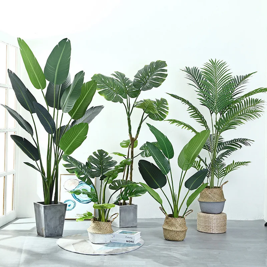 Artificial large plants for decor - indoor usage