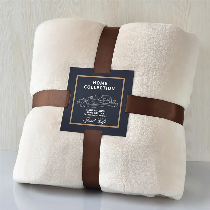 Fleece decorative throw blanket - 4 sizes available