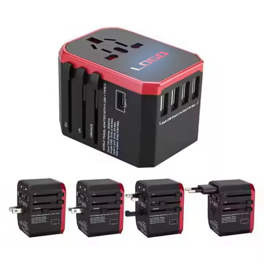 All in one travel adaptor cube - 5 USB outlets